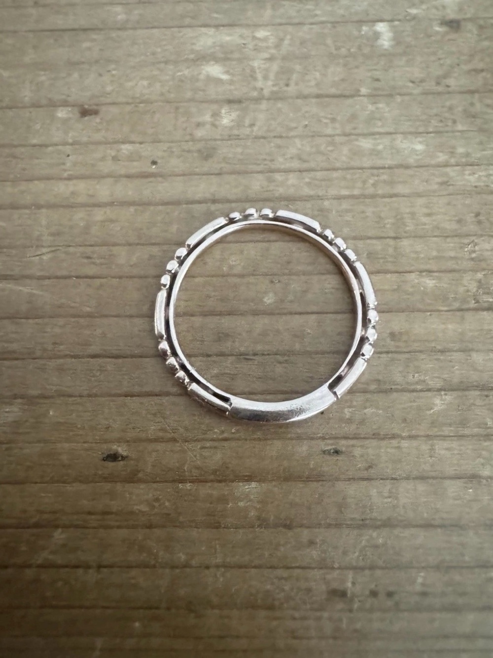14K Rose Gold Gabriel & Co Stackable Ring. Size 6.5. Excellent Condition